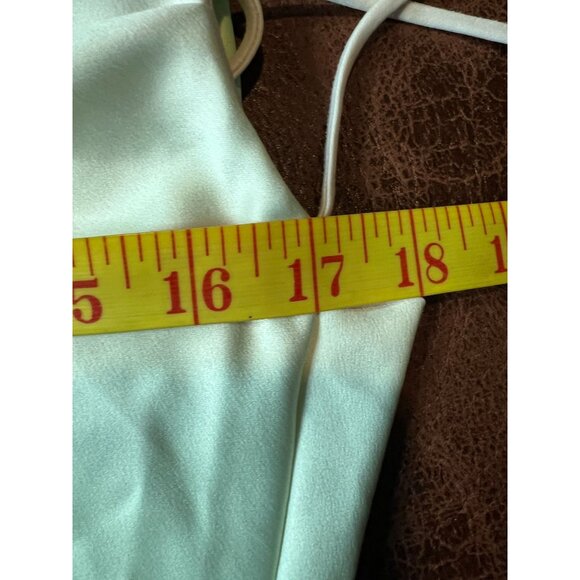 Rare Michael Costello X Revolve XXS Porter Dress Mint Ombre Cowl Neck Maxi Dress - Picture 9 of 12